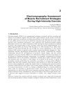 Advances in Applied Electromyography