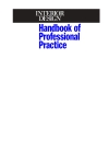 Interior Design Handbook of Professional Practice