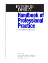 Interior Design Handbook of Professional Practice