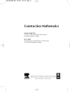 Construction Mathematics