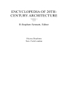 Encyclopedia of 20th Century Architecture