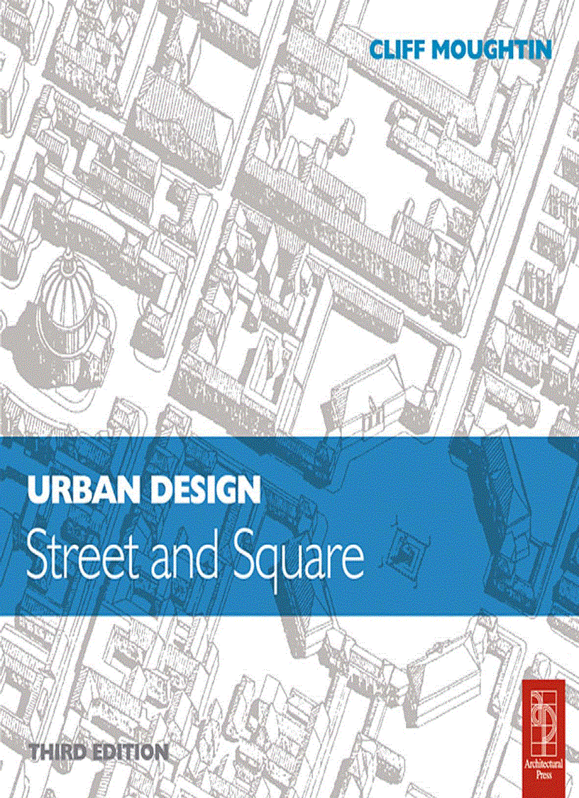 Urban Design Street and Square Third Edition