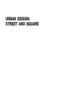 Urban Design Street and Square Third Edition