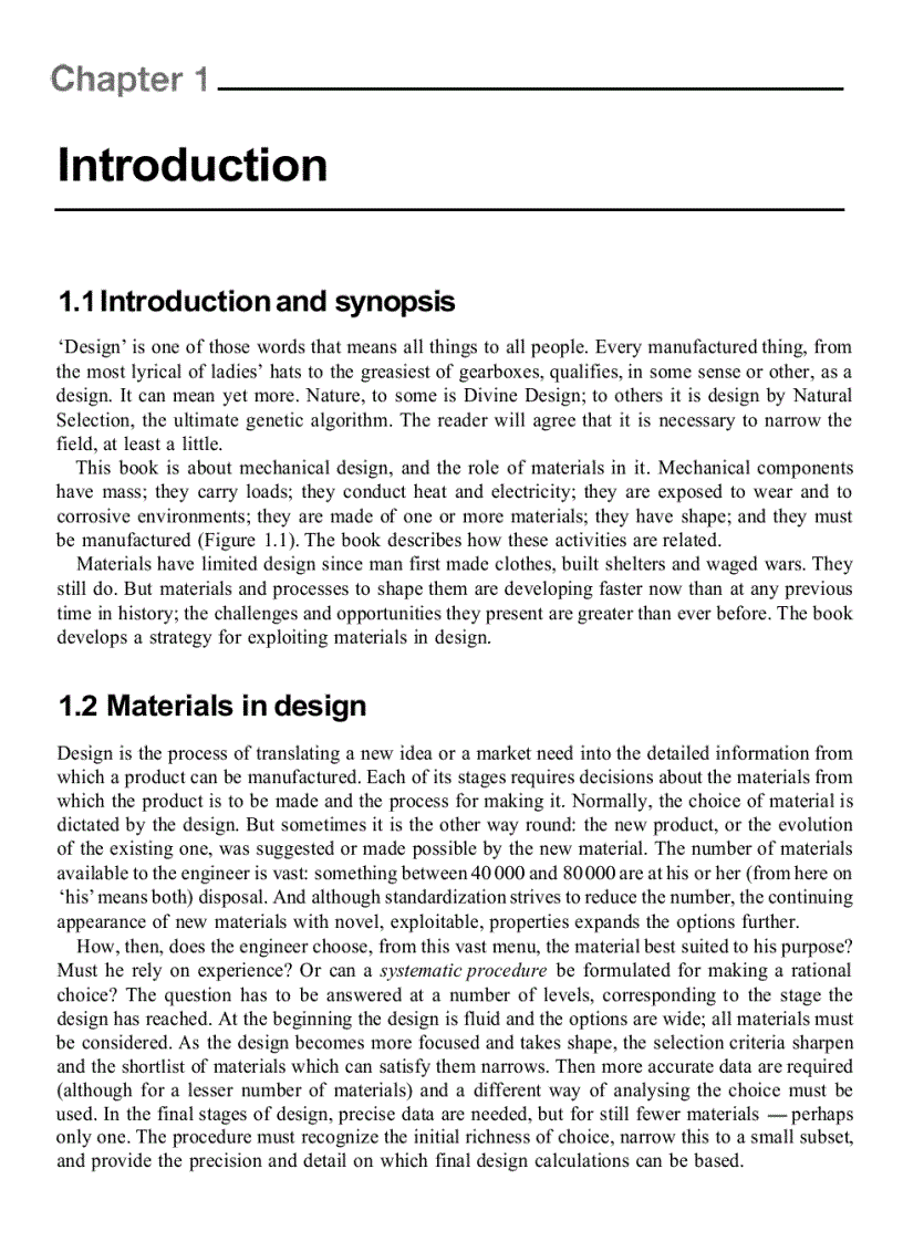 Engineering Materials Selection in Mechanical Design