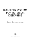 Building Systems for Interior Designers