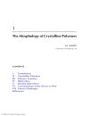 Mechanical Properties of Polymers based on Nanostructure and Morphology