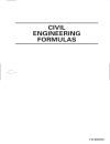 Civil Engineering Formulas