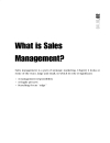 Sales Management