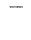 The American Economy A Historical Encyclopedia