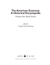 The American Economy A Historical Encyclopedia