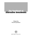 The Handbook of Alternative Investments