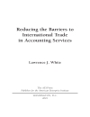 Reducing the Barriers to International Trade in Accounting Services