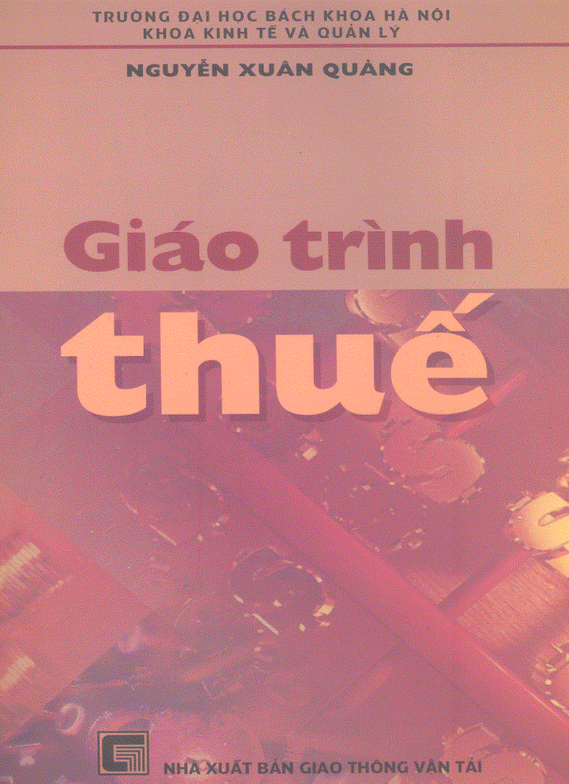 Giáo Trình Thuế