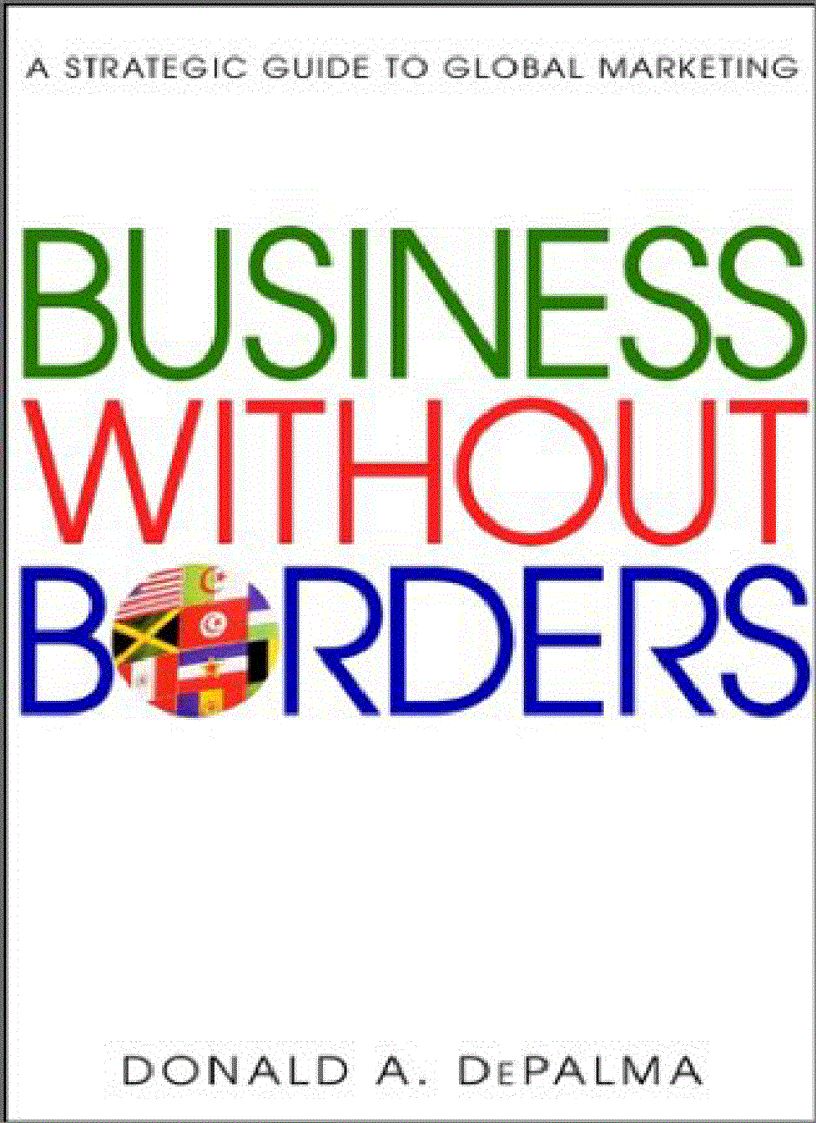 Business Without Borders A Strategic Guide to Global Marketing