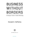 Business Without Borders A Strategic Guide to Global Marketing