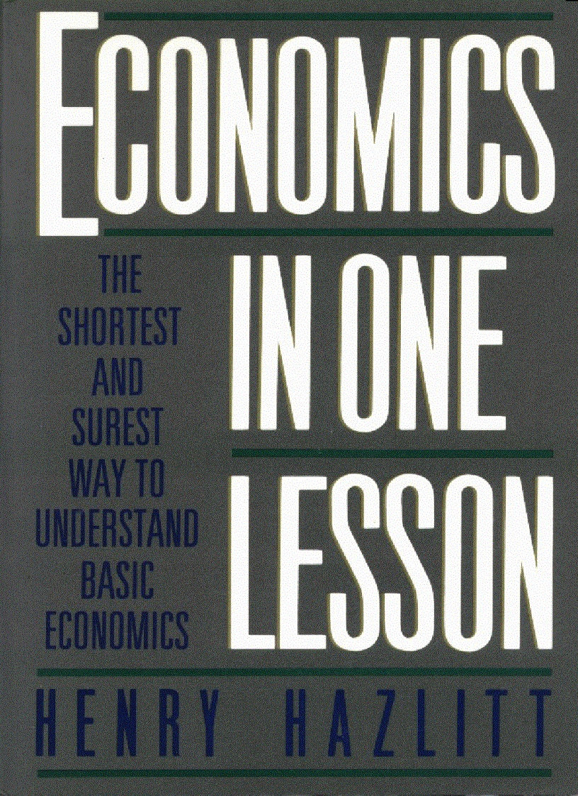 Economics In One Lesson