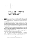 Value Investing Today Third Edition