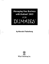 Managing Your Business with Outlook 2003 For Dummies