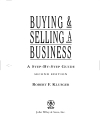 Buying and Selling a Business A Step by Step Guide