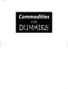 Commodities for Dummies