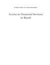 Access to Financial Services in Brazil