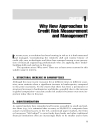 Credit Risk Measurement New Approaches to Value at Risk and Other Paradigms