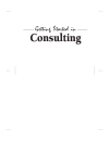 Getting Started in Consulting Second Edition