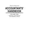 Accountants Handbook Volume 1 Financial Accounting and General Topics 10th Edition 2003