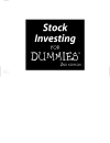 Stock Investing For Dummies