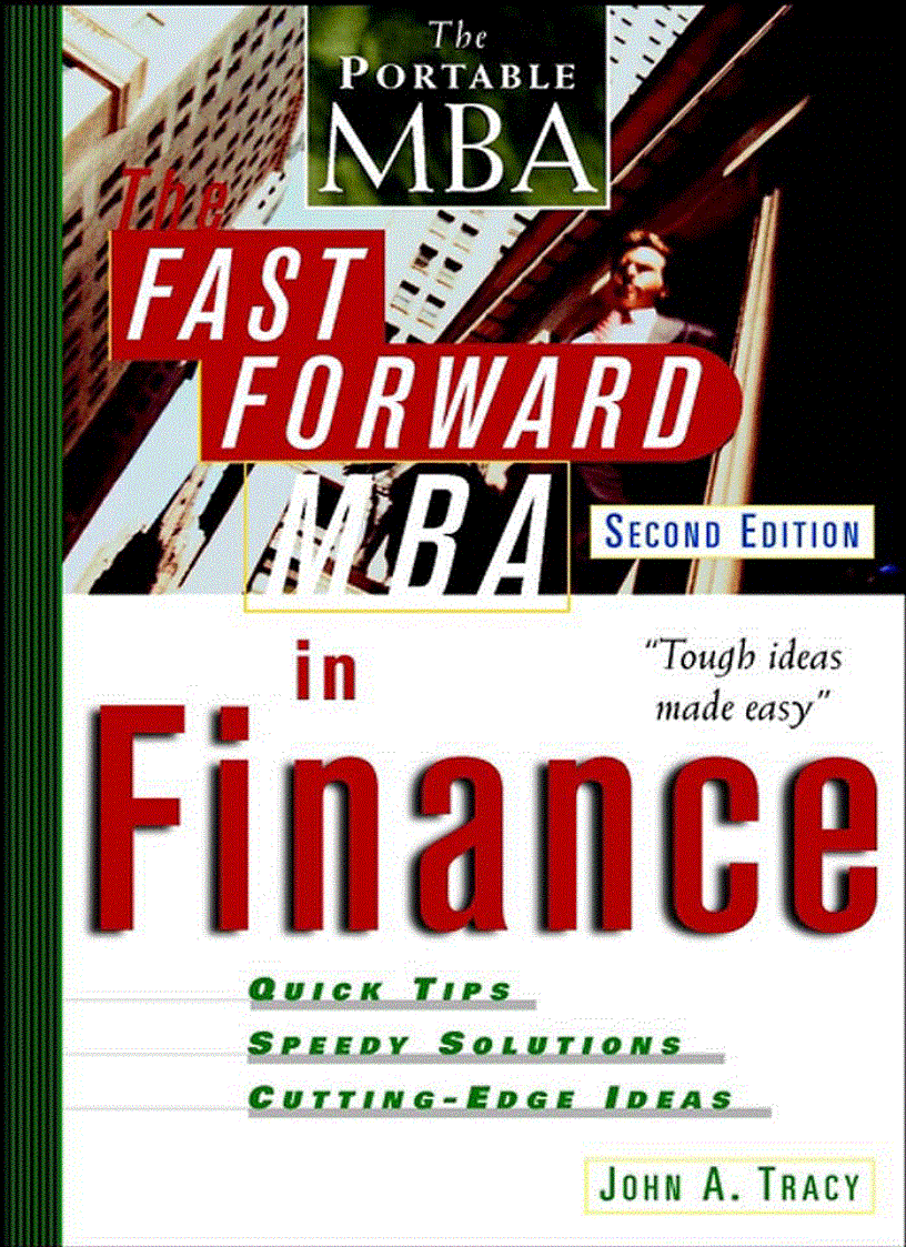 The Fast Forward MBA in Finance