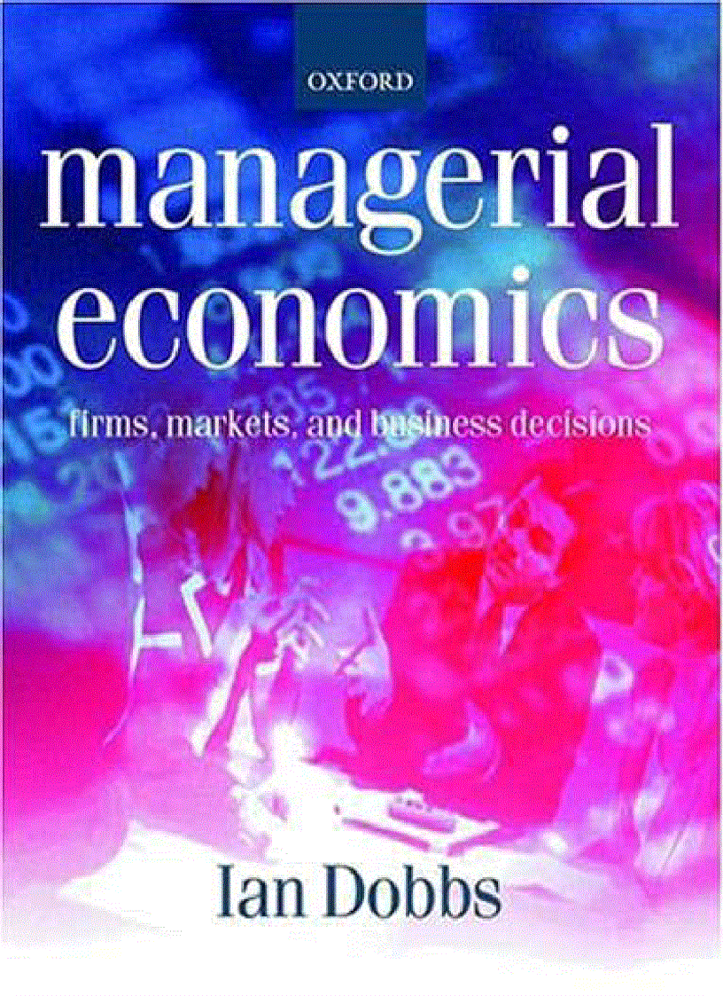 Managerial Economics