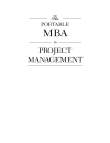 The Portable MBA in Project Management