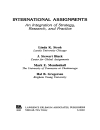 International Assignments An Integration of Strategy Research and Practice