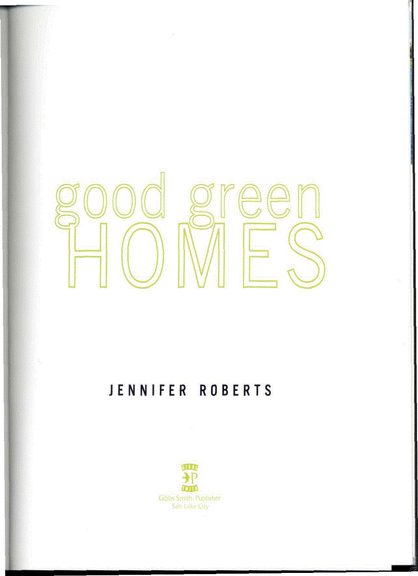 Good Green Homes