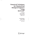 Numerical Techniques for Chemical and Biological Engineers Using MATLAB