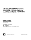 Methods for Solving Inverse Problems in Mathematical Physics