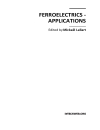 Ferroelectrics Applications 1