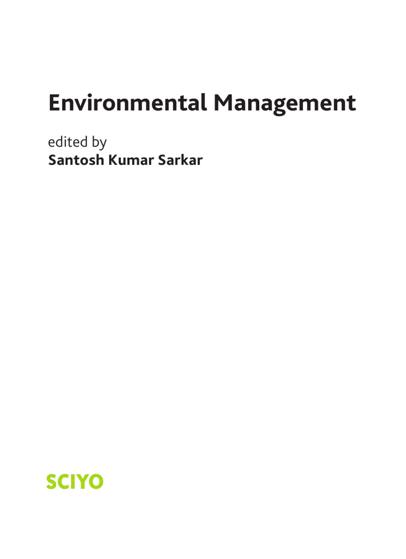 Environmental Management