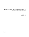 Parallel Manipulators towards New Applications 1