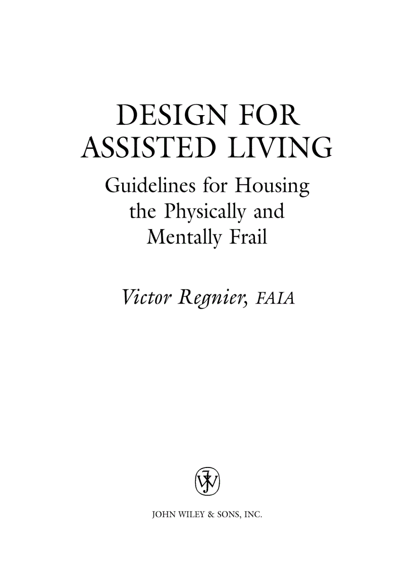 Design For Assisted Living