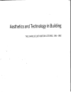 Aesthetics and Technology in Building