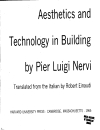 Aesthetics and Technology in Building