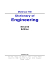 Dictionary of Engineering