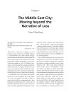 Planning Middle Eastern Cities An Urban Kaleidoscope