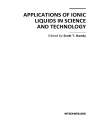 Applications of Ionic Liquids in Science and Technology