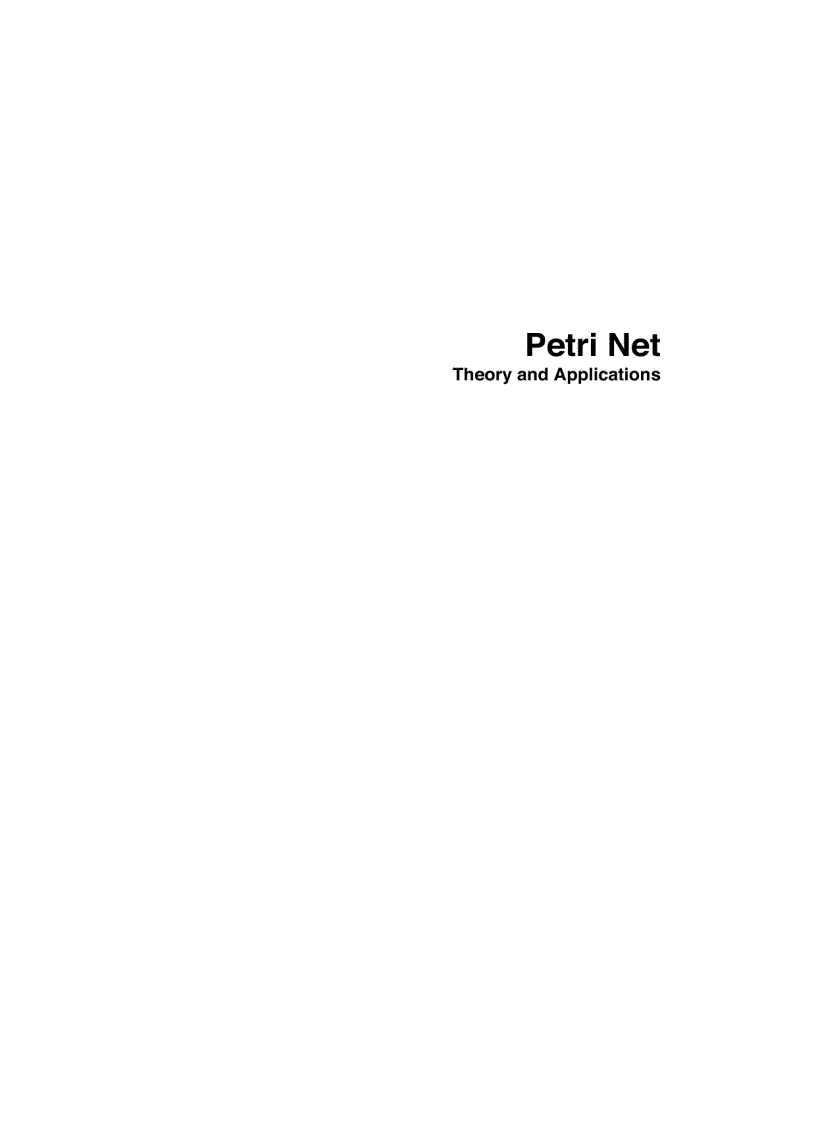 Petri Net Theory and Applications