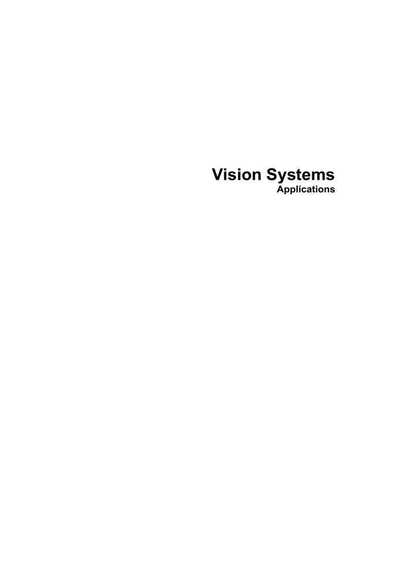 Vision Systems Applications