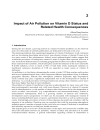 The Impact of Air Pollution on Health Economy Environment and Agricultural Sources