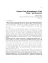 Supply Chain Management Applications and Simulations