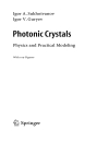 Photonic Crystals Physics and Practical Modeling